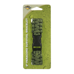 Paracord 9 inch green CM073G - BCB
