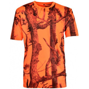 Kinder T-shirt Ghostcamo Blaze-black - Percussion