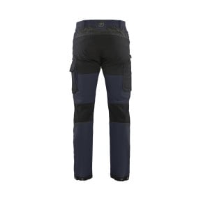 Pantalon maintenance stretch 4D Marine foncé/Noir