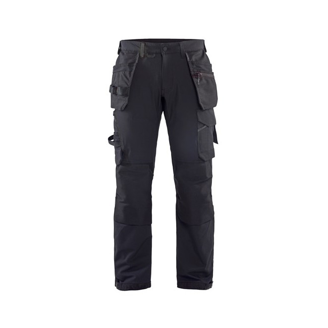 Stretch Handwerkerhose 4D Schwarz/Dunkelgrau - Blaklader