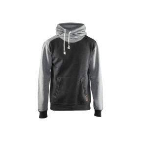 Hoodie Zwart/Grijs gemêleerd - Blaklader