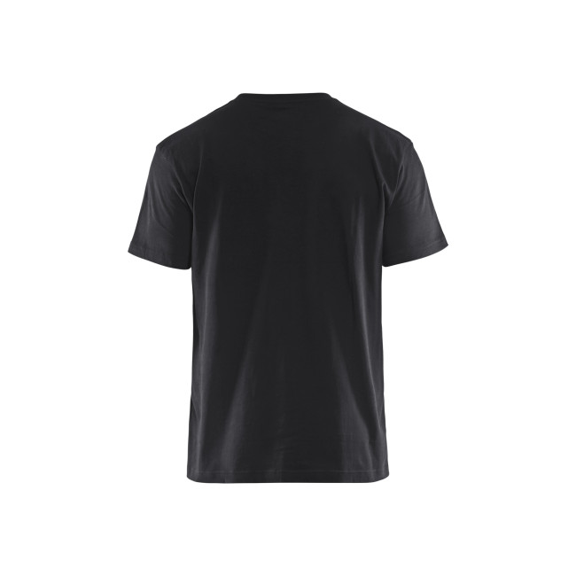 Zweifarbiges T-Shirt Schwarz/Dunkelgrau - Blaklader