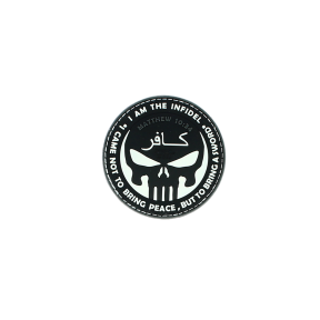 Patch L'infidèle Punisher zwart - JTG