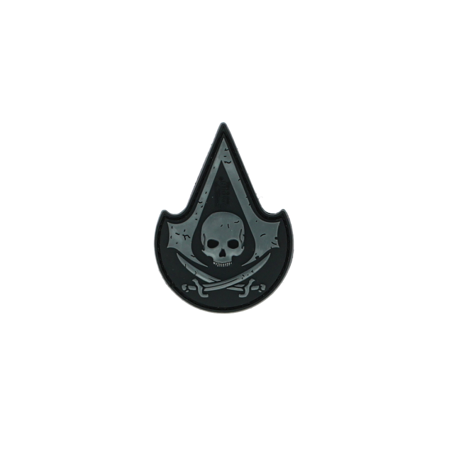 Patch Assassin Skull gris - JTG 