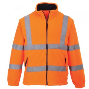 Polaire Haute Visibilité doublée F300 Orange - Portwest