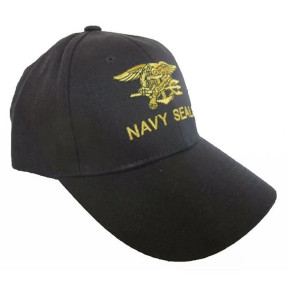 Baseball cap Navy Seals Black - Fostex Garments