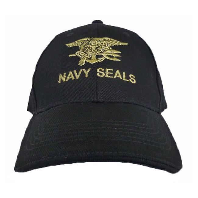Baseball cap Navy Seals Black - Fostex Garments