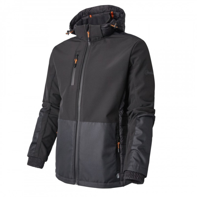 SOFTSHELL DOUDOUNE HYBRID NOIR - MOLINEL