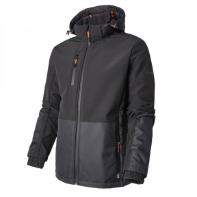 SOFTSHELL DONSJAS HYBRID ZWART - MOLINEL