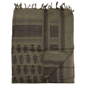 PLO sjaal granaat Groen - 101 INC