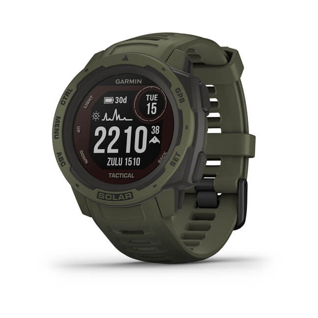 Montre Instinct Solar Vert Tactical Edition - Garmin