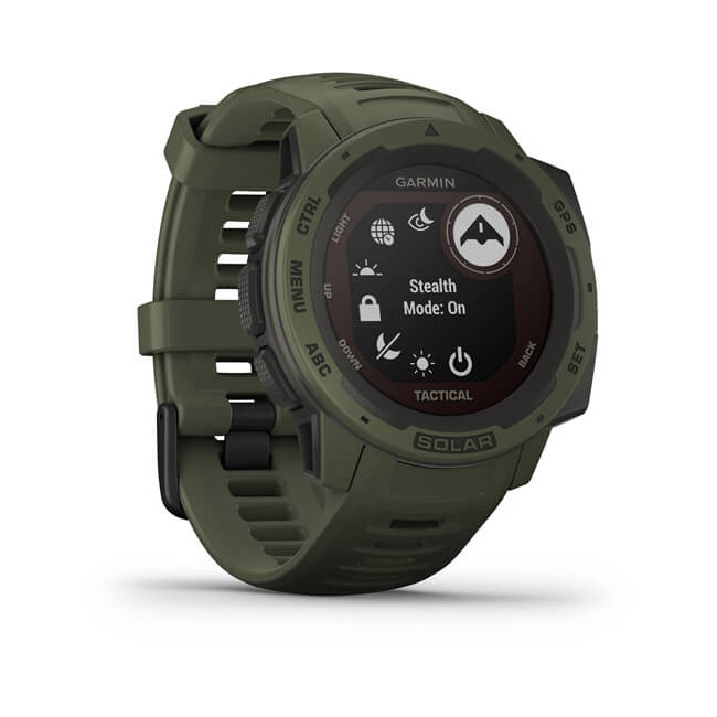 Horloge Instinct Solar Groen Tactical Edition - Garmin