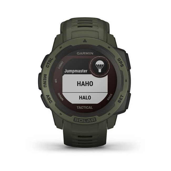 Zegarek Instinct Solar Zielony Tactical Edition - Garmin