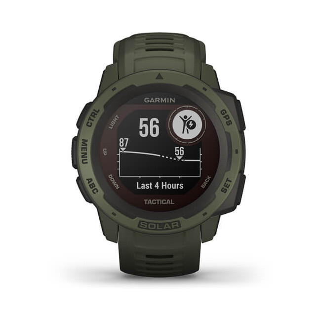 Zegarek Instinct Solar Zielony Tactical Edition - Garmin