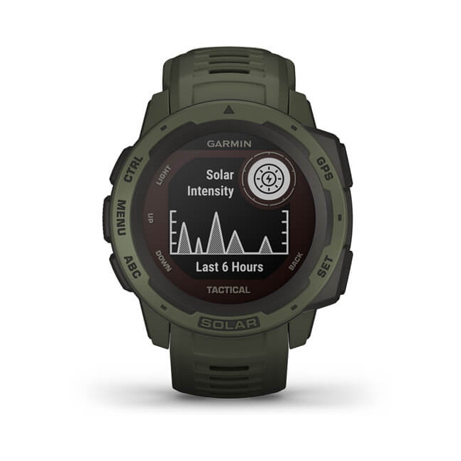 Montre Instinct Solar Vert Tactical Edition - Garmin