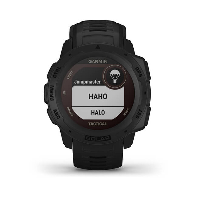 Montre Instinct Solar Noir Tactical Edition - Garmin