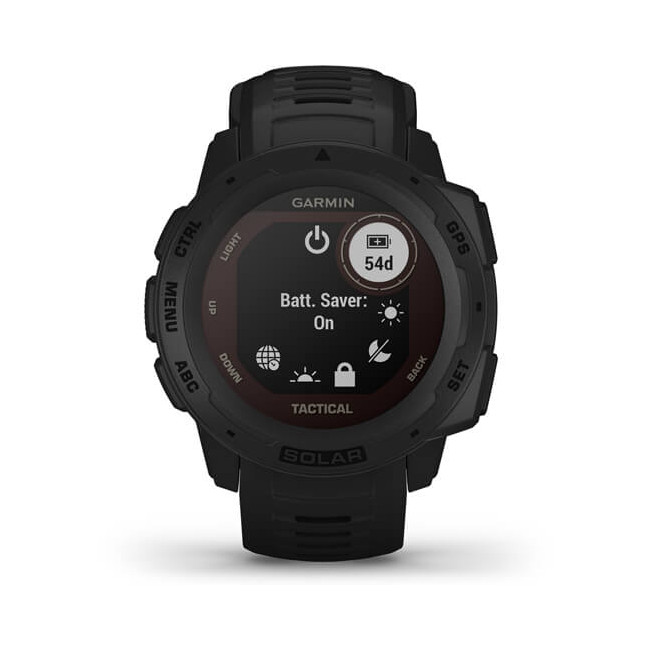 Instinct Solar Zwart Tactical Edition Horloge - Garmin