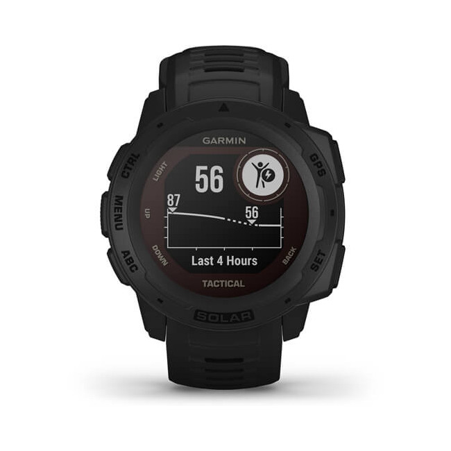 Instinct Solar Zwart Tactical Edition Horloge - Garmin