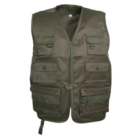 Gilet reporter enfant Kaki - Percussion