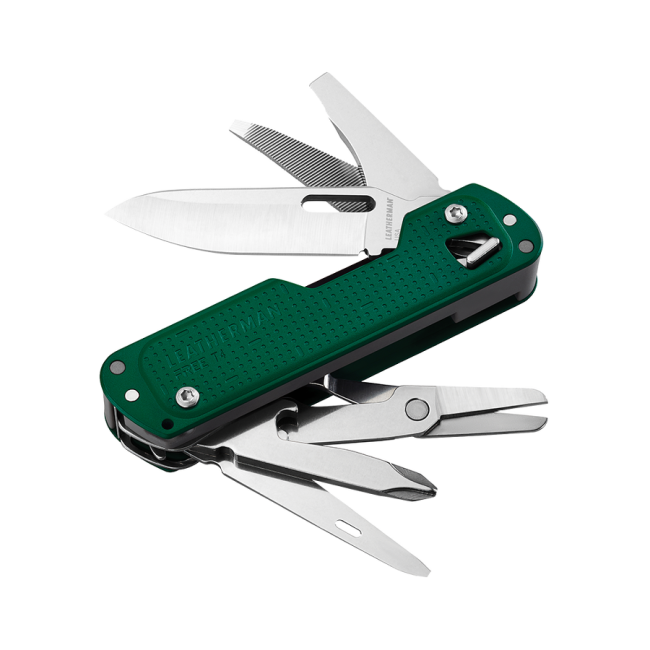 Couteau de poche multifonctions T4 Vert - Letherman