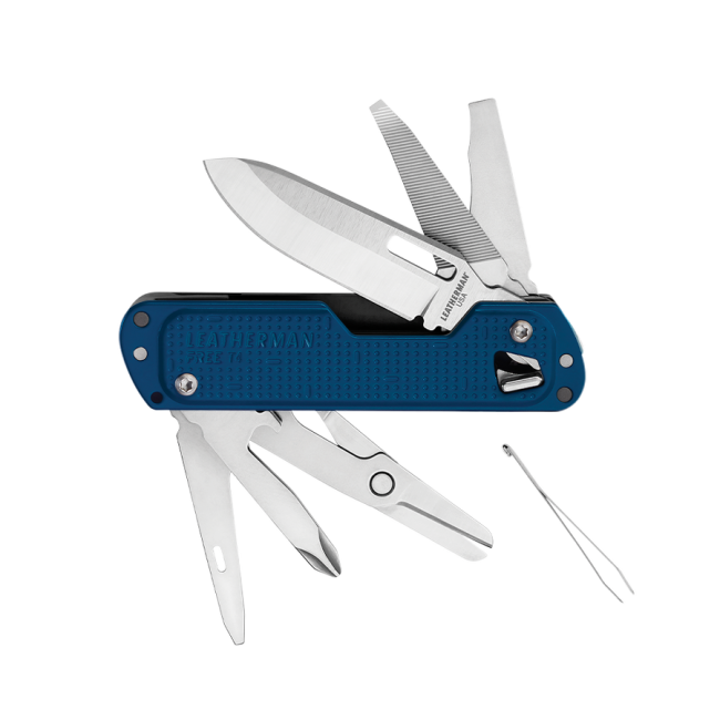 Wielofunkcyjny nóż kieszonkowy T4 Niebieski - Leatherman