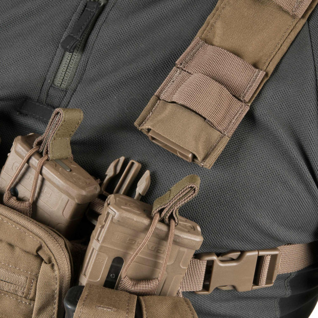 Chest Rig treningowy Czarno-szary - Helikon