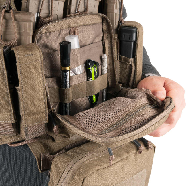 Chest Rig training Zwart en Grijs - Helikon