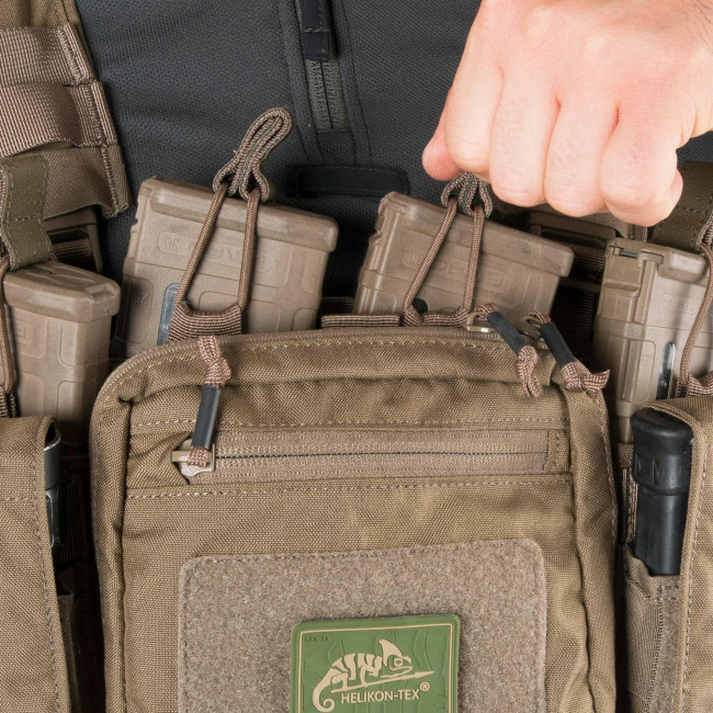 Chest Rig training Zwart en Grijs - Helikon