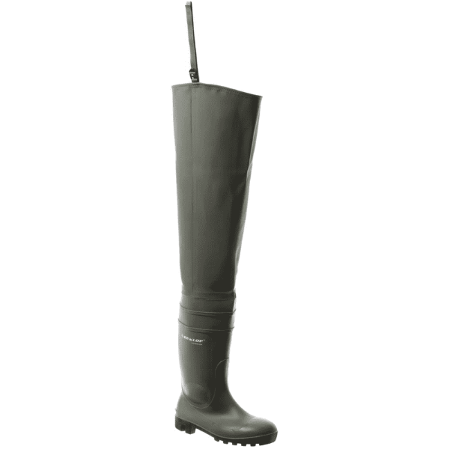 THIGH SAFETY SB.P.E Cuissarde PVC vert
