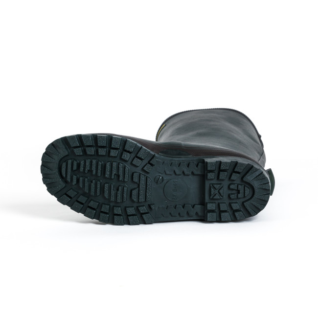 Grüne Waldgummistiefel 100% handgefertigt + Neopren-Futter mit Stahleinlage - GoodYear
