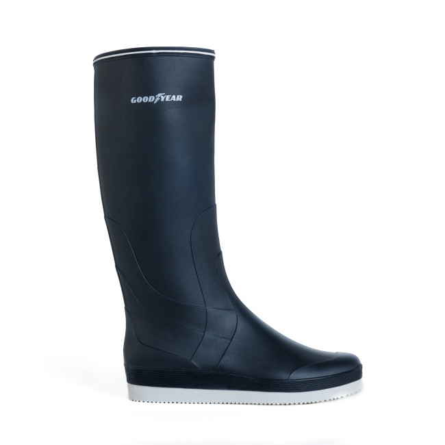 Buty Granatowe PVC żeglarskie sportowe 100% nadające się do recyklingu - Made in France - GoodYear