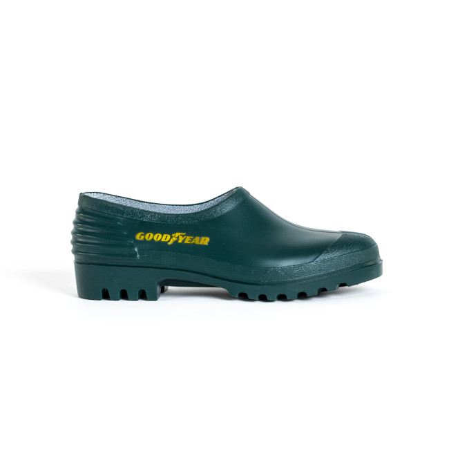 PVC-Clog Grün 100% recycelbar - Made in France - GoodYear