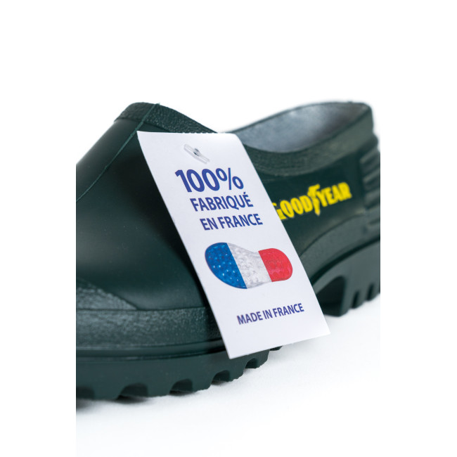 Sabot PVC Vert 100% recyclable - Made in France - GoodYear