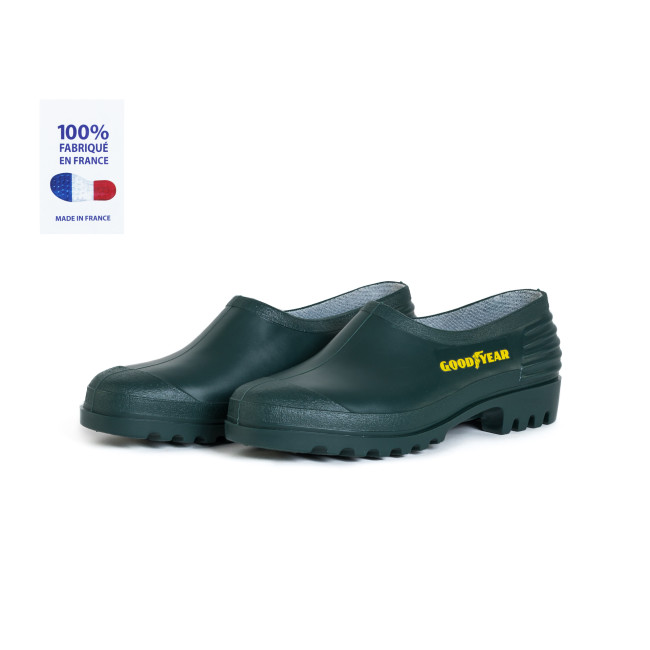 Sabot PVC Vert 100% recyclable - Made in France - GoodYear