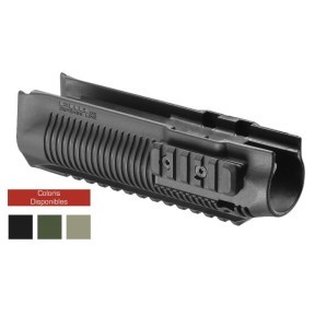 GARDE MAIN 870 POLYMER AVEC TROIS RAILS PICATINNY - Fab Defense