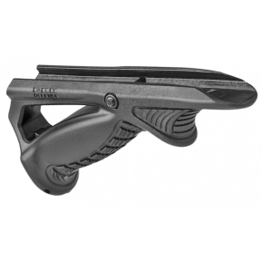 POIGNEE ERGONOMIQUE INCLINEE NOIRE