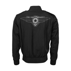 TOP GUN 'BASE' SCHWARZE JACKE - Miltec