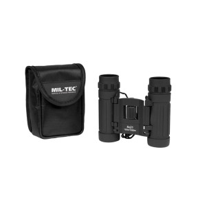 FALTBARES FERNGLAS 8X21 SCHWARZ - Miltec