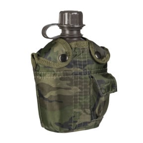 GOURDE US PVC IMP. 1LTR. AV. HOUSSE W/L - Miltec