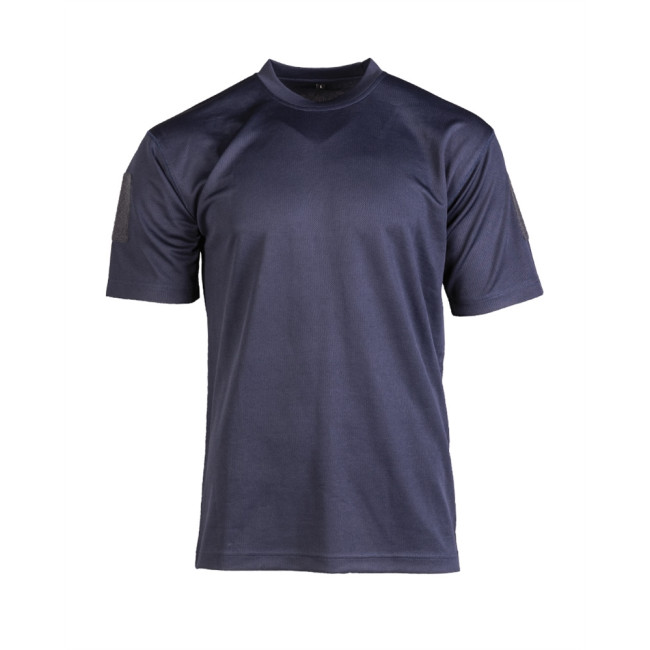 TACTISCH T-SHIRT QUICKDRY DONKERBLAUW - Miltec