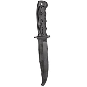 SCHWARZES FLEXIBLES POLYMER-TRAININGSMESSER - FAB DEFENSE