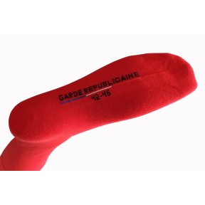 Chaussettes mi-hautes Rouge - Garde Républicaine