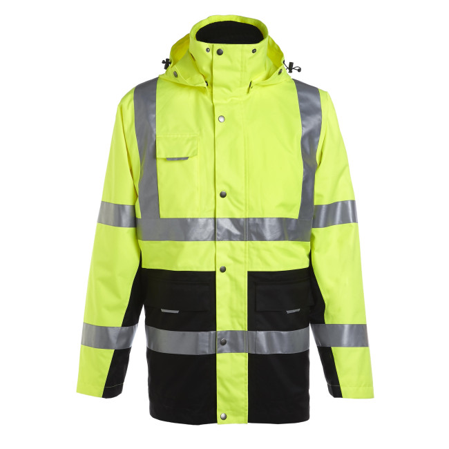 PARKA ROBOCZA HV WELLINGTON ŻÓŁTA FLUO - NORTH WAYS