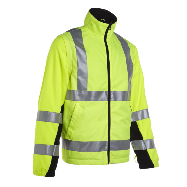 HV WERKPARKA WELLINGTON FLUOR GEEL - NORTH WAYS