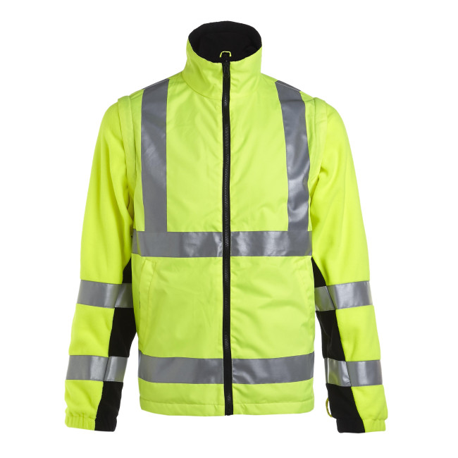 HV WERKPARKA WELLINGTON FLUORGEEL - NORTH WAYS
