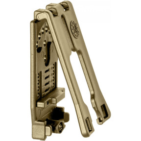 Snelle doorvoerbevestiging verlengd 8K87 MOLLE Coyote - Vega Holster