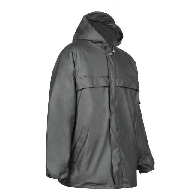 ARBEITS-REGENBLUSE TURTLE OLIVE - NORTH WAYS
