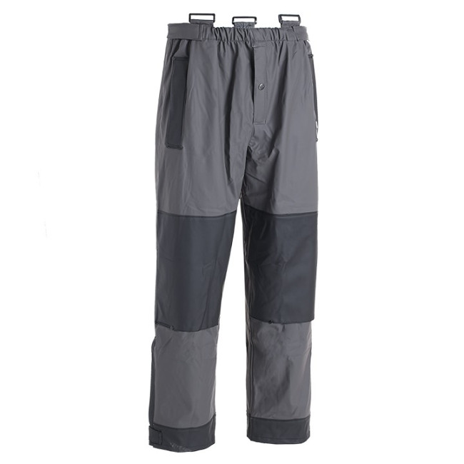 PANTALON DE PLUIE DE TRAVAIL PIRANHA GRIS / NOIR - NORTH WAYS