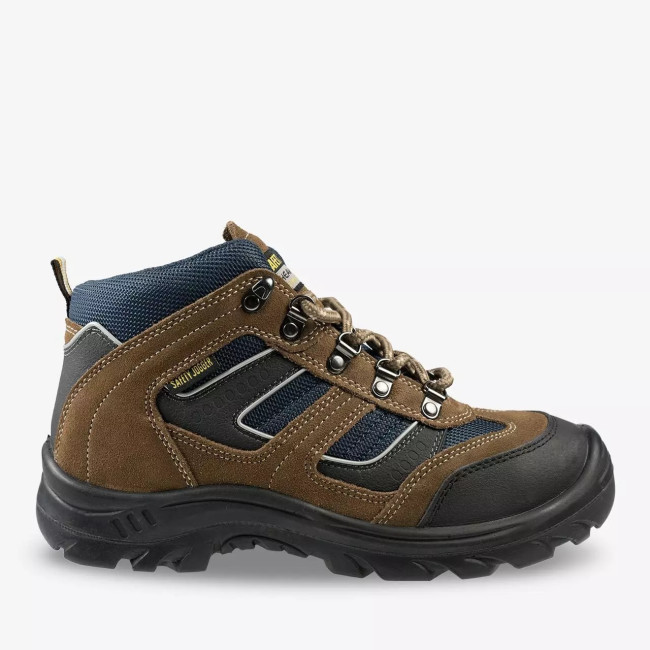 Sicherheitsschuh Evergreen halbhoch S3 Braun - Safety Jogger Industrial