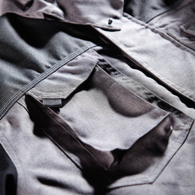 WERKPARKA GUILLAUMET GRIJS GEMÊLEERD / ZWART - NORTH WAYS